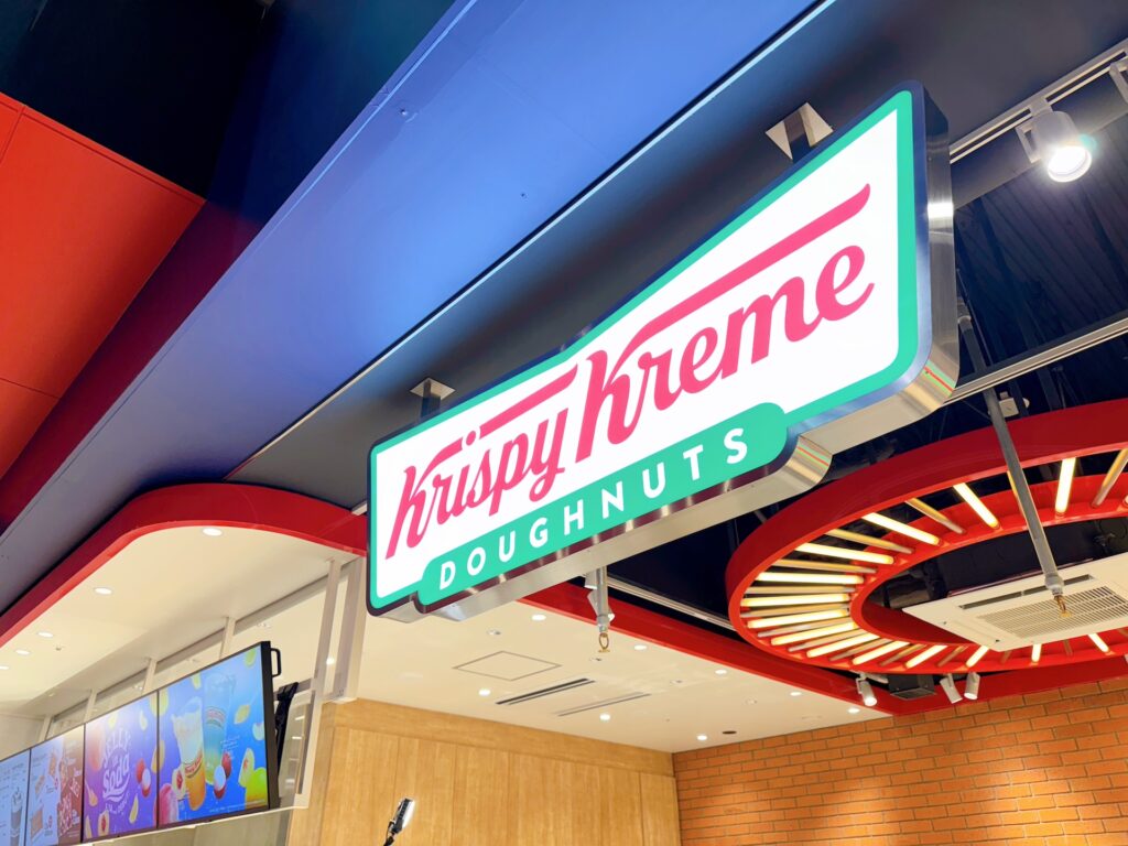 クリスピー・クリーム・ドーナツ キャナルシティ博多店の看板