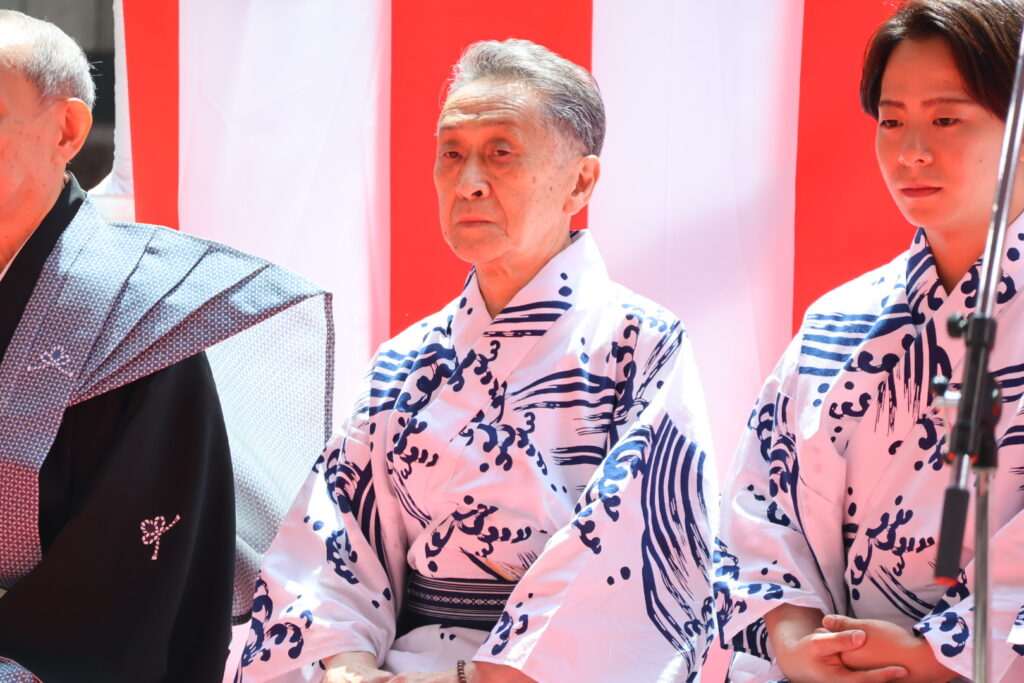 六月博多座大歌舞伎 船乗り込み 2025年の式典の様子