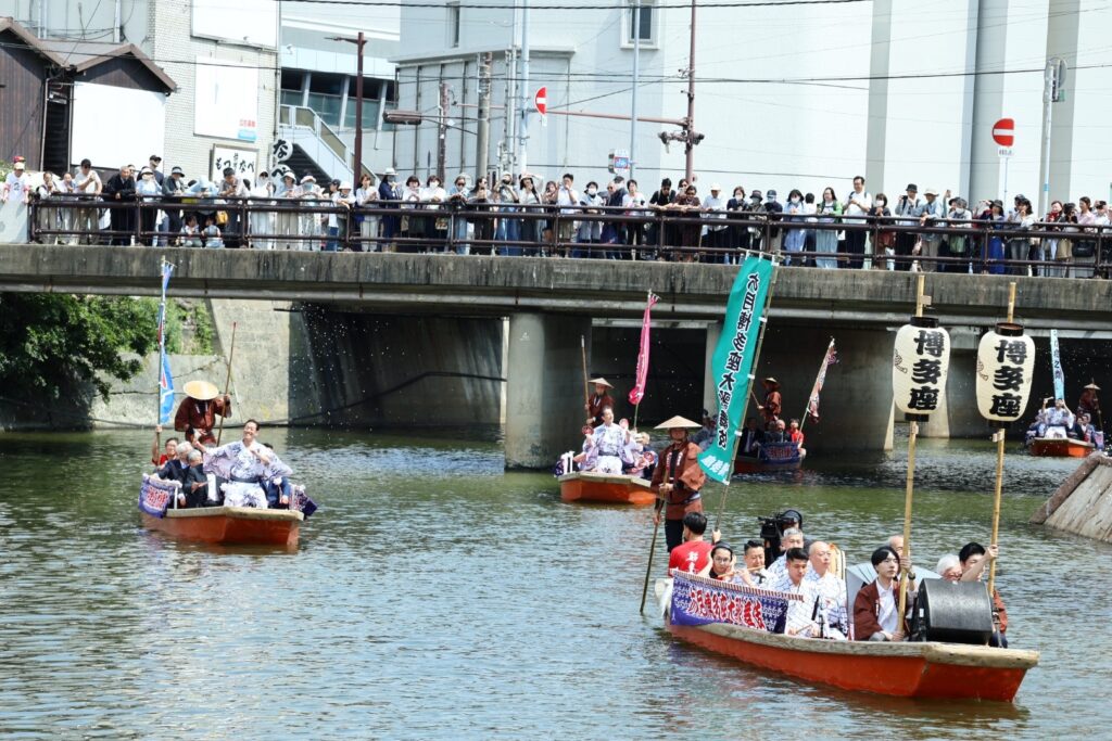 六月博多座大歌舞伎 船乗り込み 2025年の様子