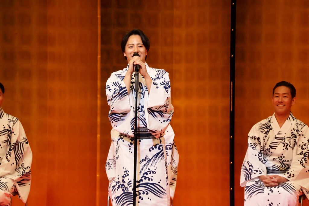 六月博多座大歌舞伎 船乗り込み 2025年の中村鶴松さん