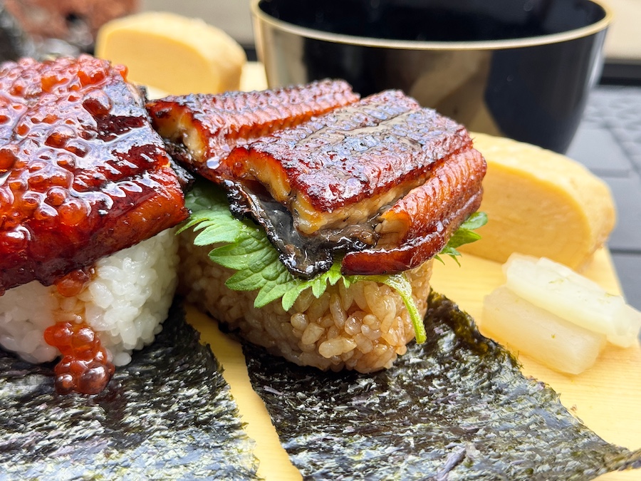 おむすび横丁 西中洲店の うなぎおむすびの画像