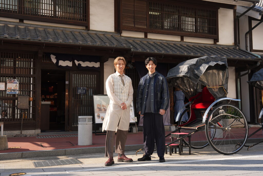 有澤樟太郎さん×松島勇之介さんロケ