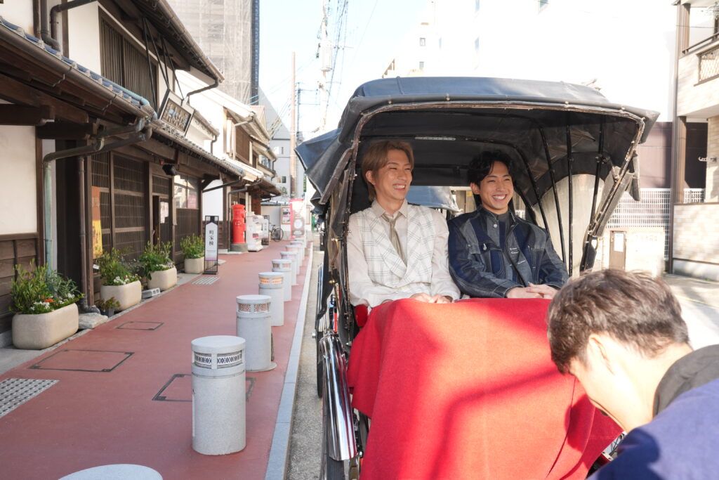 有澤樟太郎さん×松島勇之介さんロケ