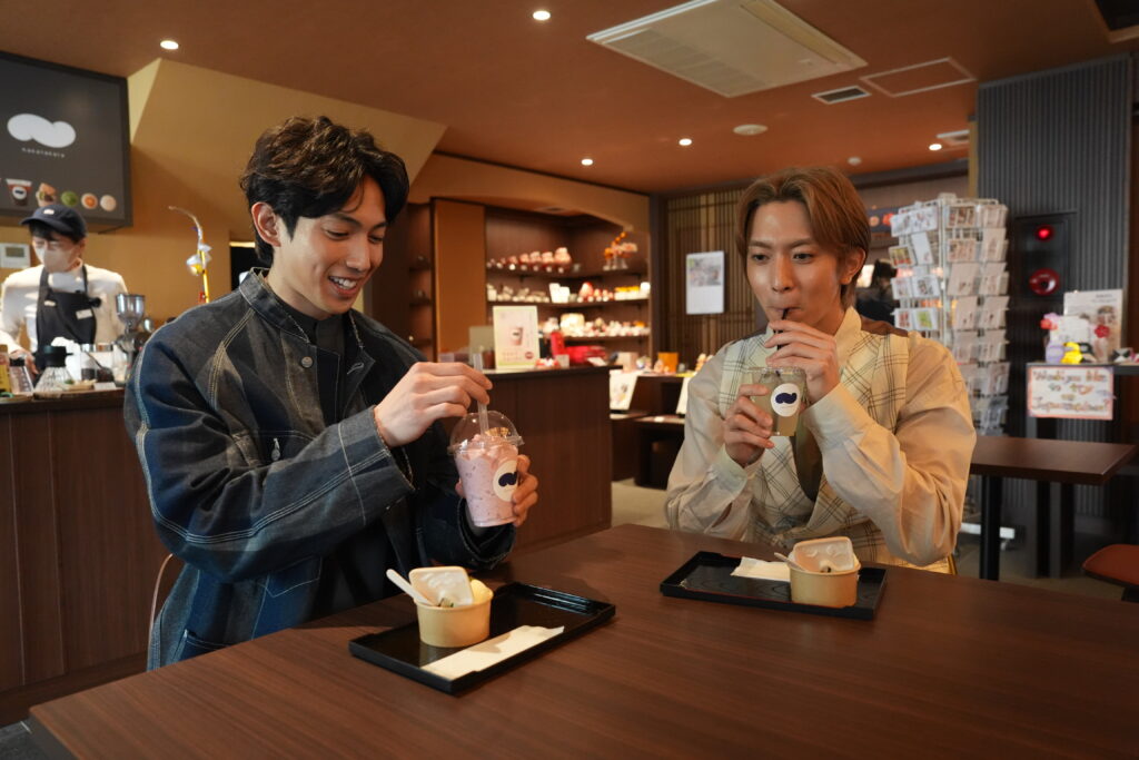 有澤樟太郎さん×松島勇之介さんロケ