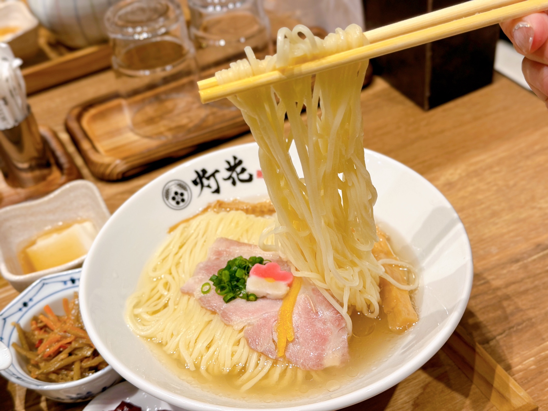 ラーメン滑走路 福岡空港 鯛塩そば灯花