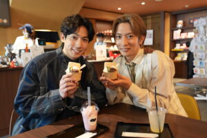 有澤樟太郎さん×松島勇之介さんロケ